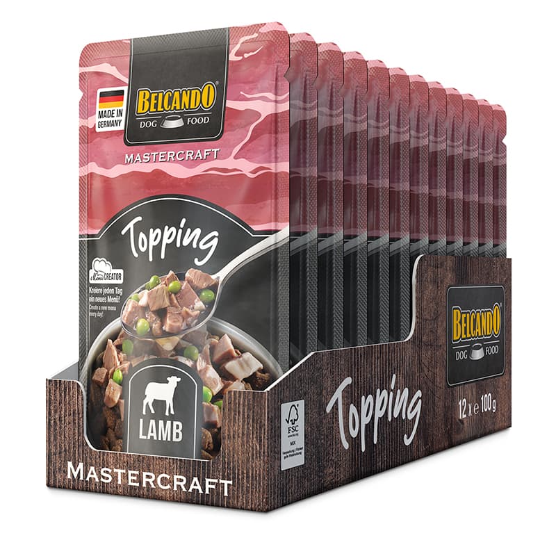 Belcando Mastercraft Topping Lamb met erwten