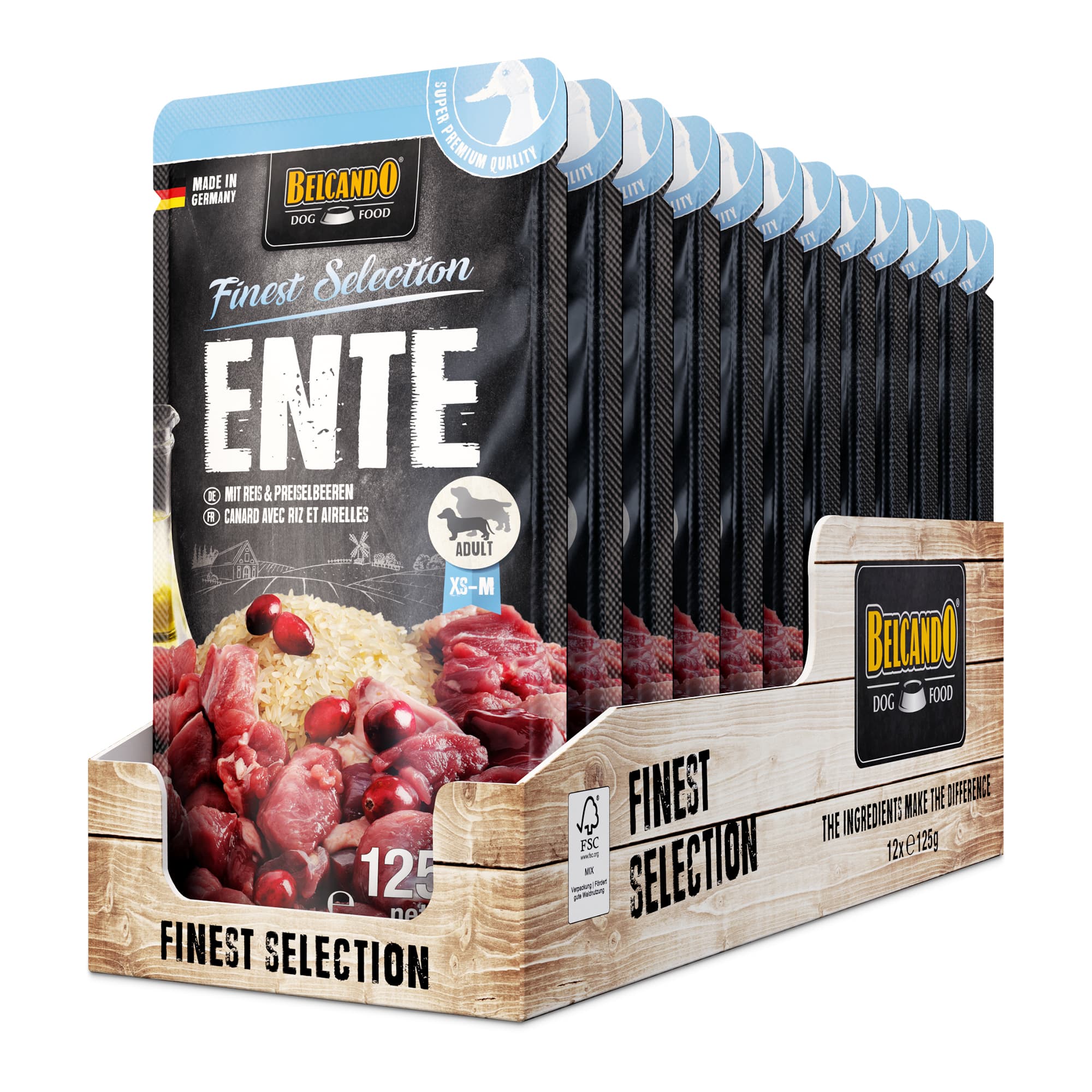 Belcando Finest Selection Eend met rijst en cranberries