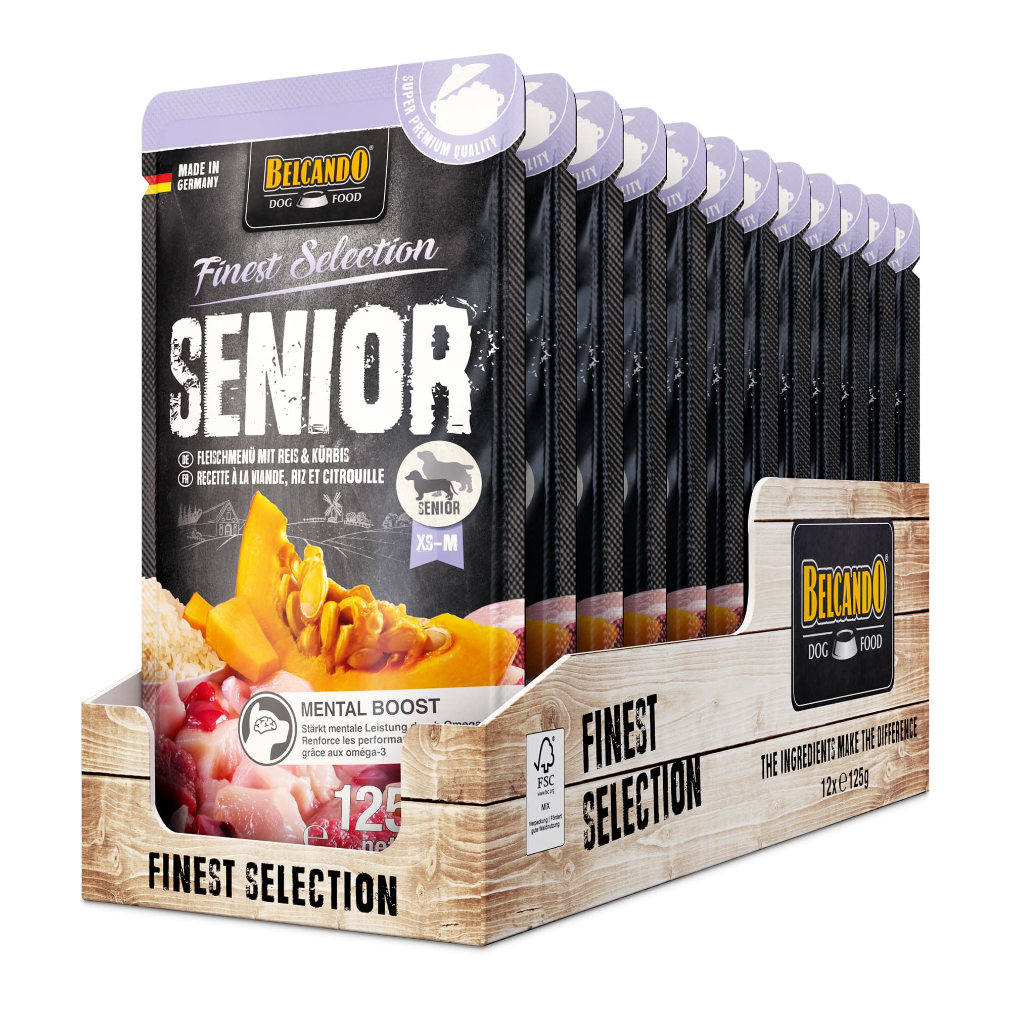 Belcando Finest Selection Senior met rijst pompoen