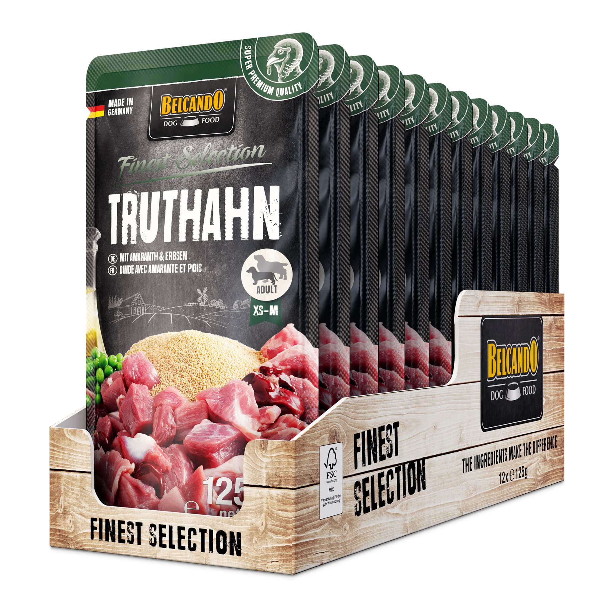 Belcando Finest Selection Kalkoen met amarant erwten