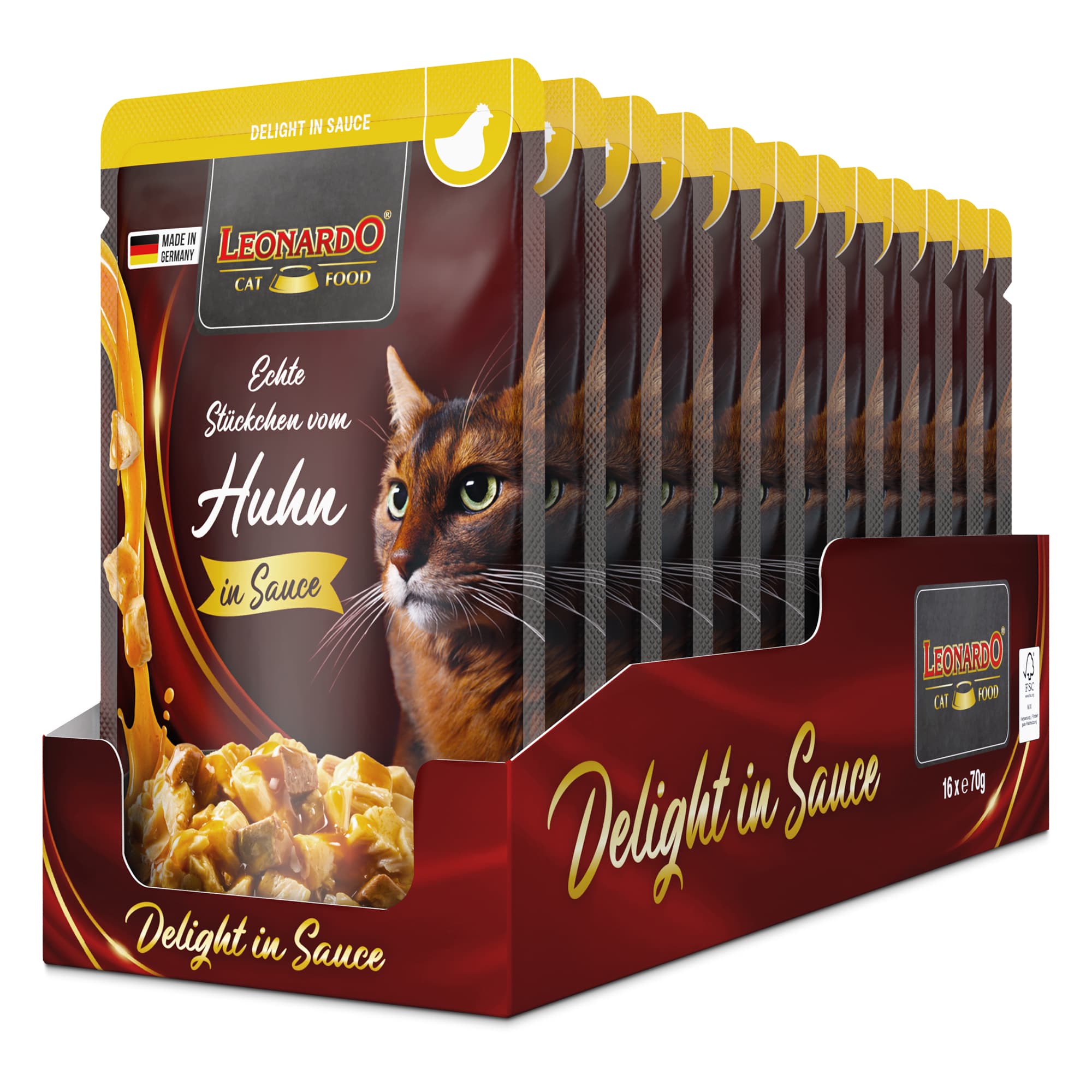 Leonardo Delight in Sauce Kip