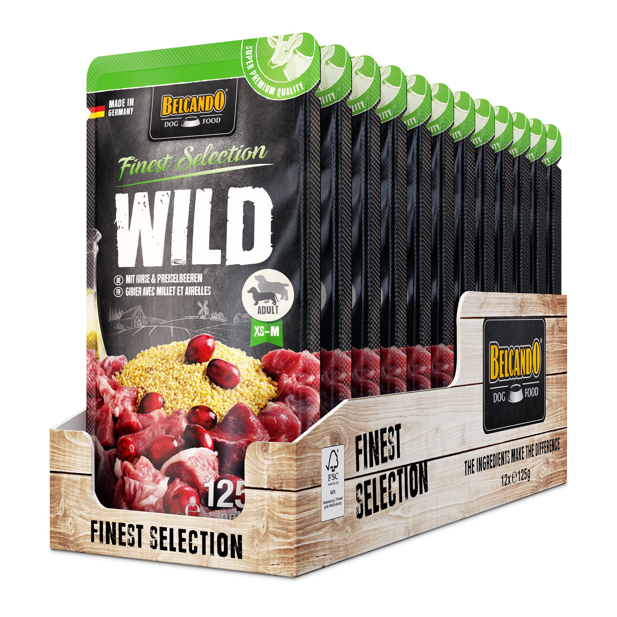 Belcando Finest Selection Wild met gierst en cranberries