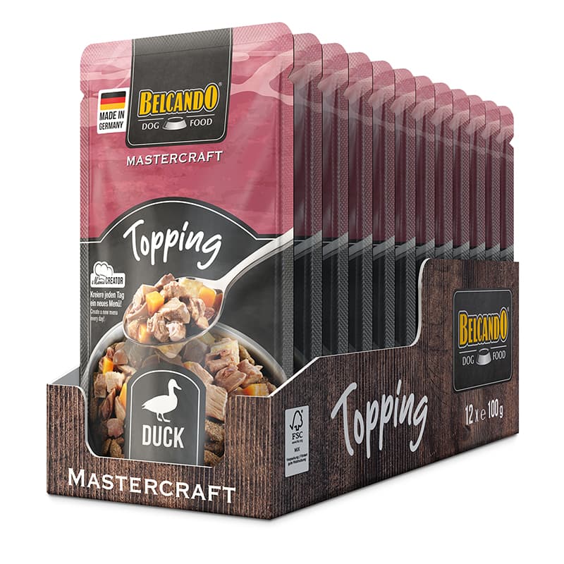 Belcando Mastercraft Topping Duck met zoete aardappel