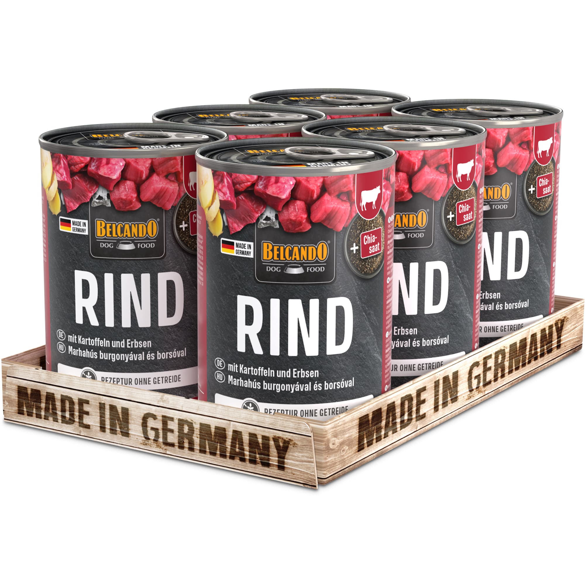 Belcando Quality Selection Rund met aardappelen en erwten