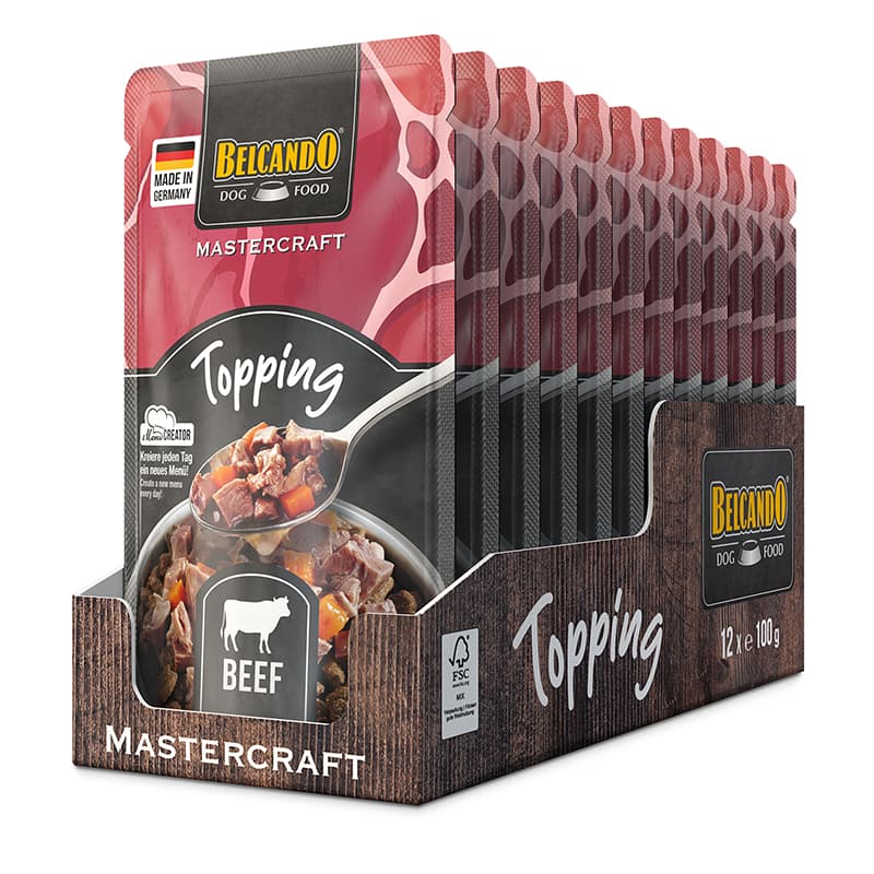 Belcando Mastercraft Topping Beef met wortels