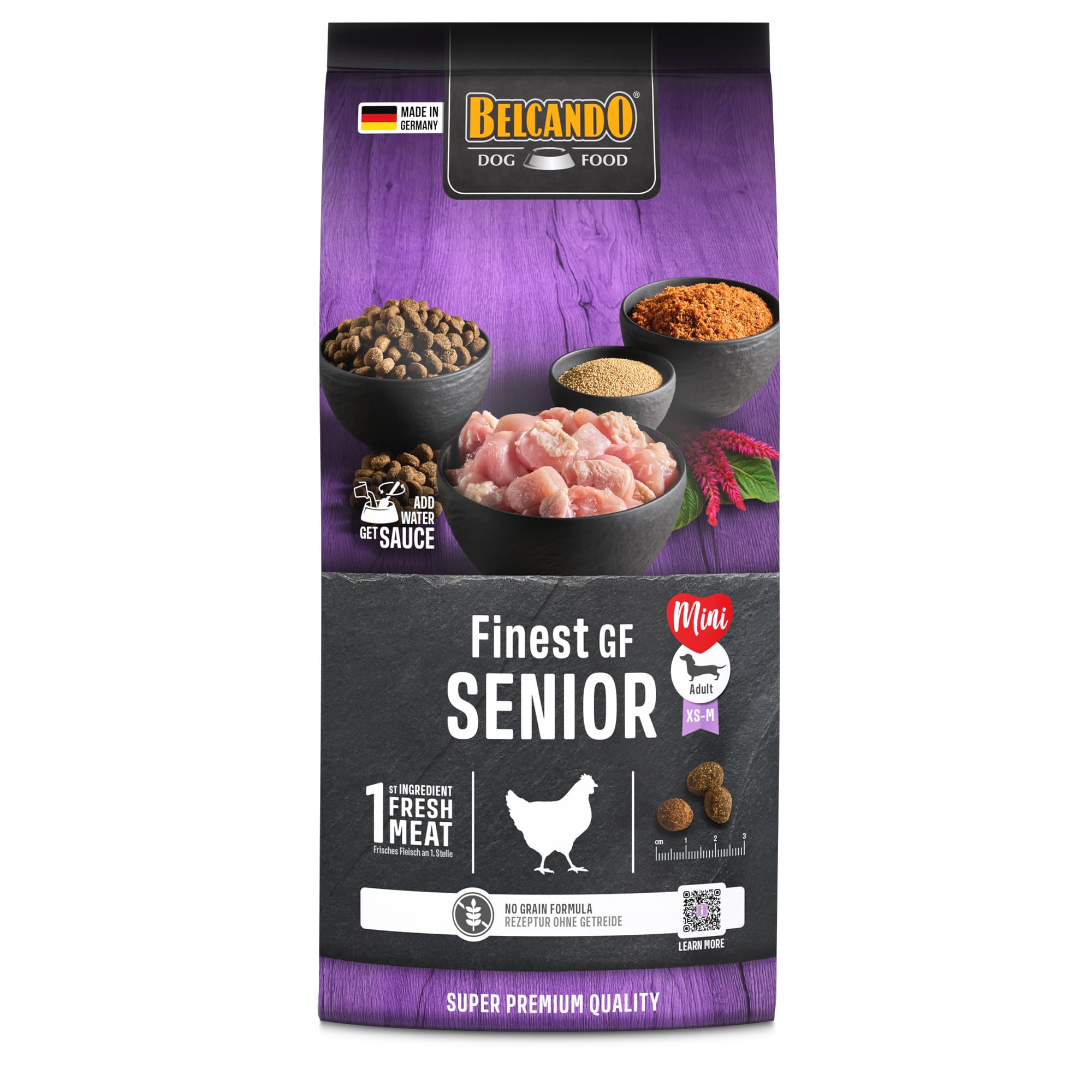 Belcando Finest GF Senior 1 kg, voorkant