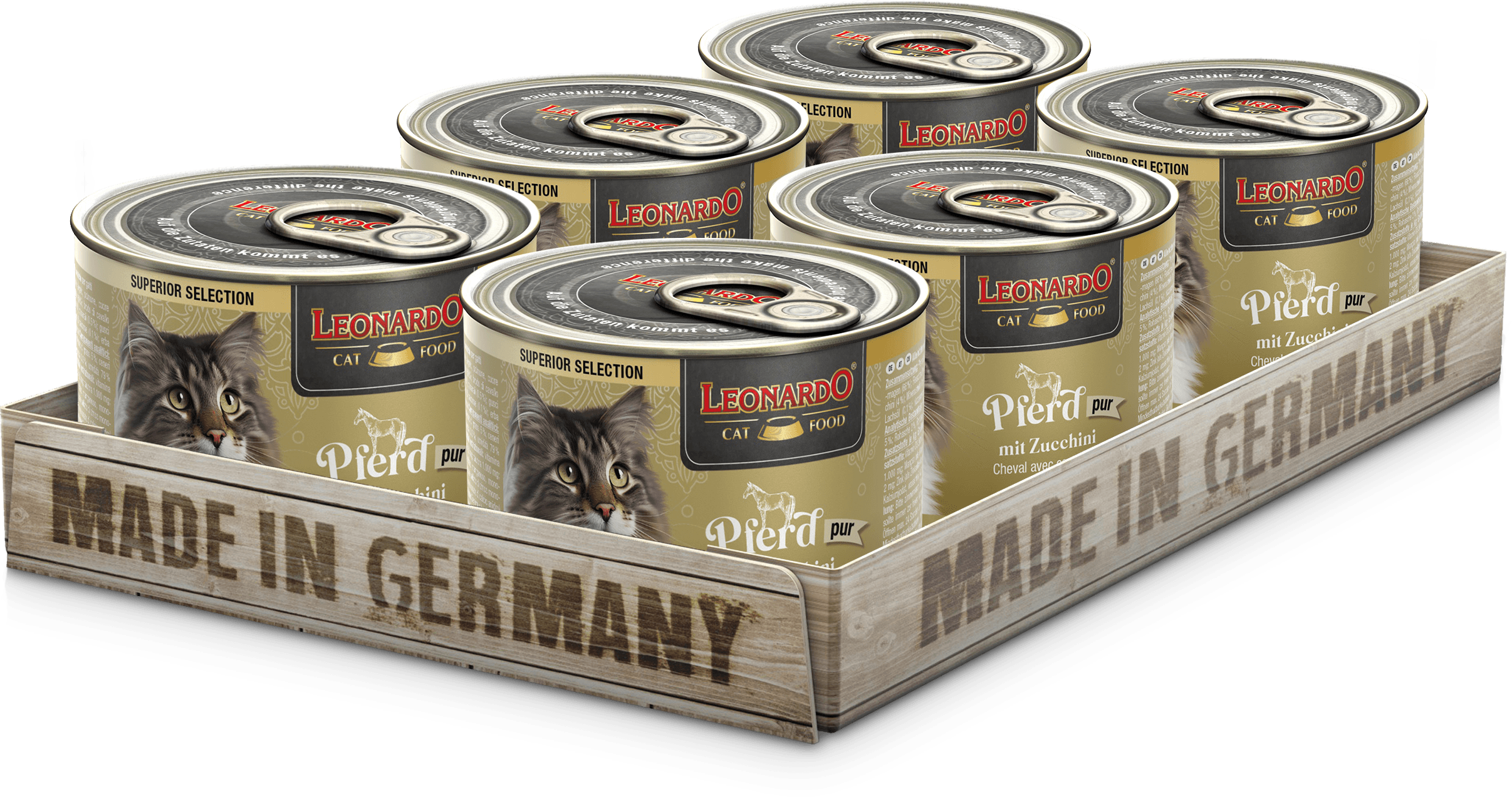 Leonardo Superior Selection Paard met courgette