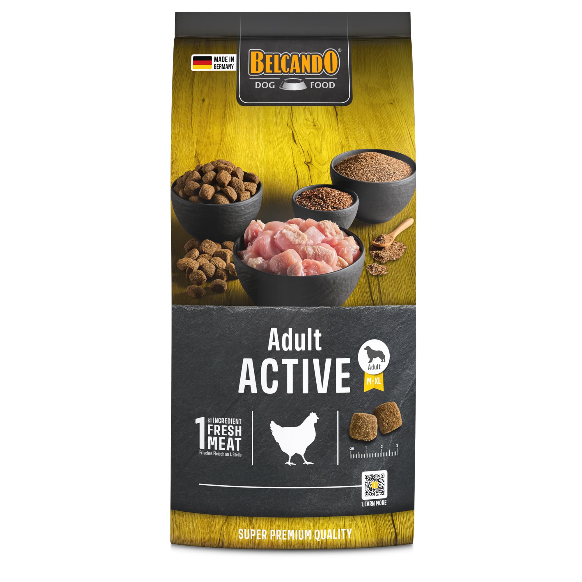 Belcando Adult Active 1 kg, voorkant
