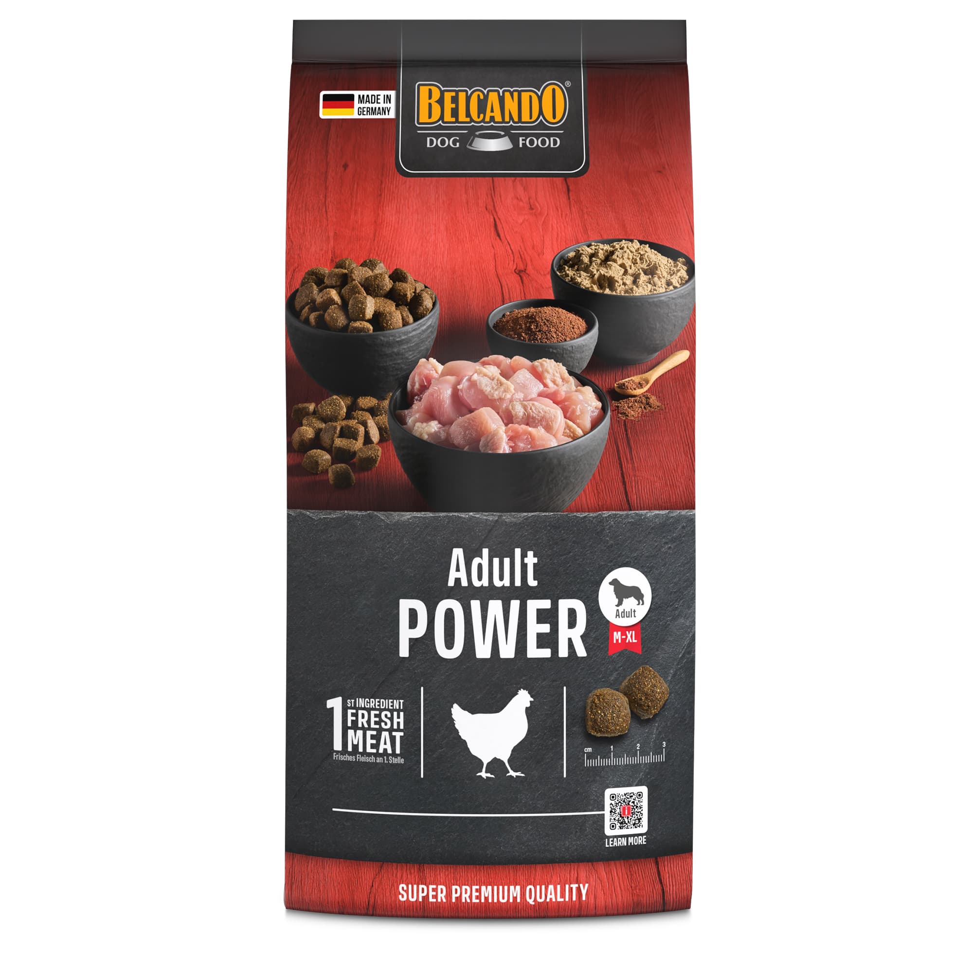 Belcando Adult Power 1 kg, voorkant