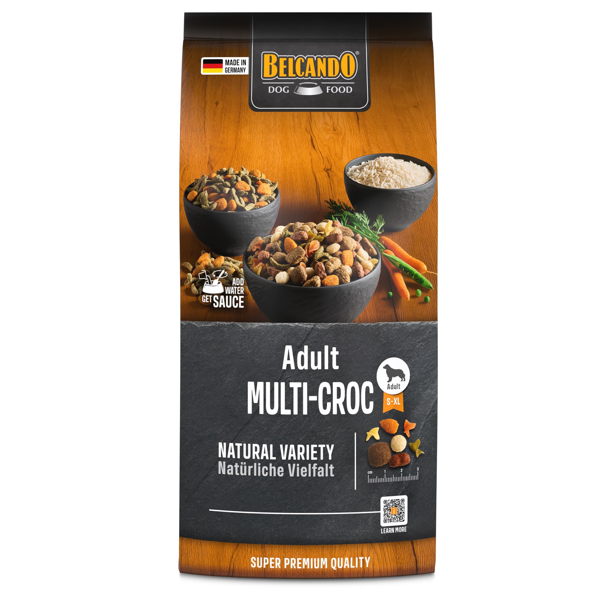Belcando Adult Multi-Croc 1 kg, voorkant