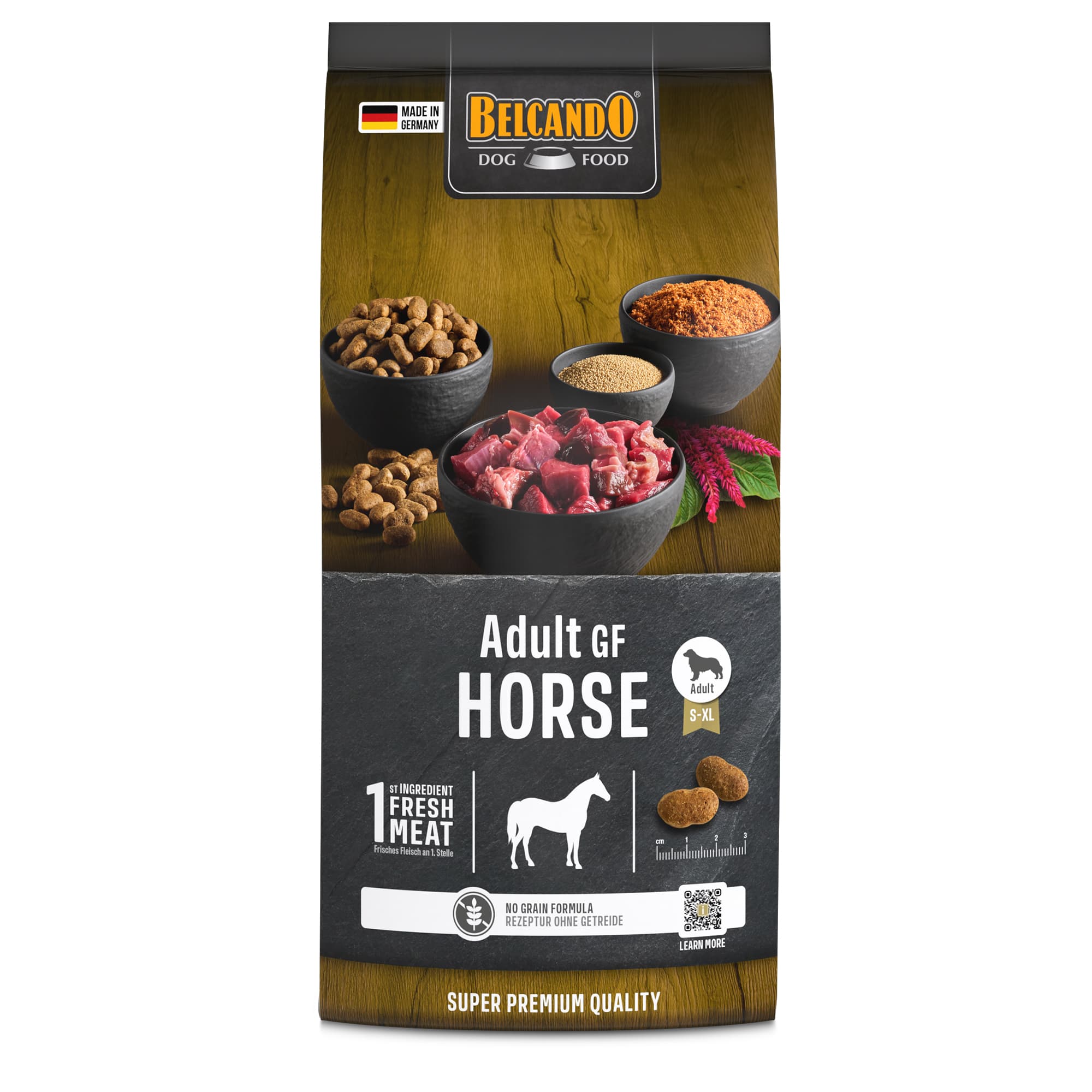 Belcando Adult GF Horse 1 kg, voorkant