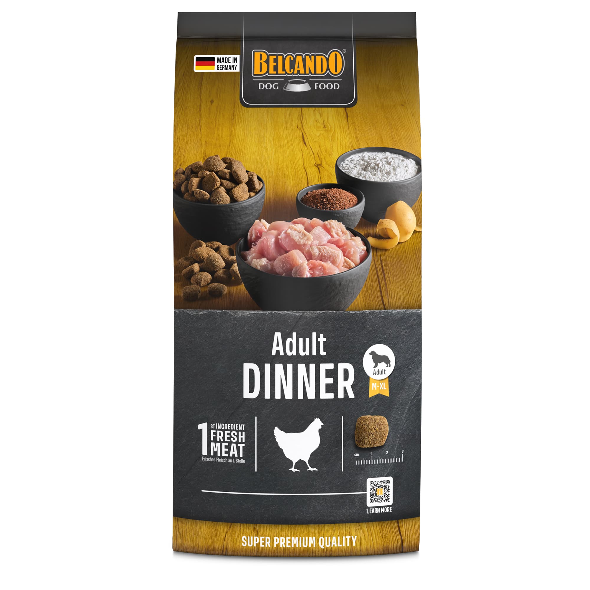 Belcando Adult Dinner 1 kg, voorkant