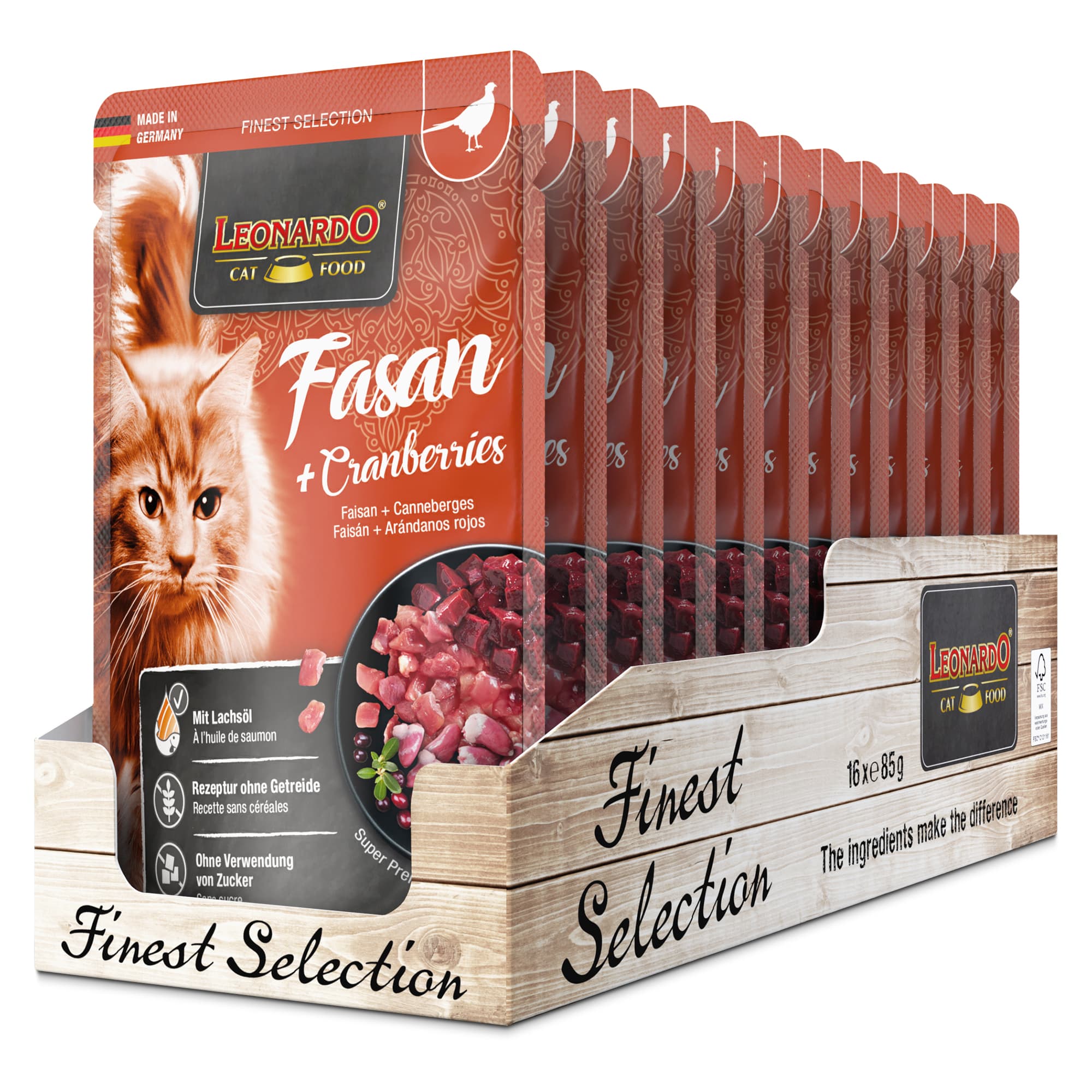 Leonardo Finest Selection Fazant + Cranberries
