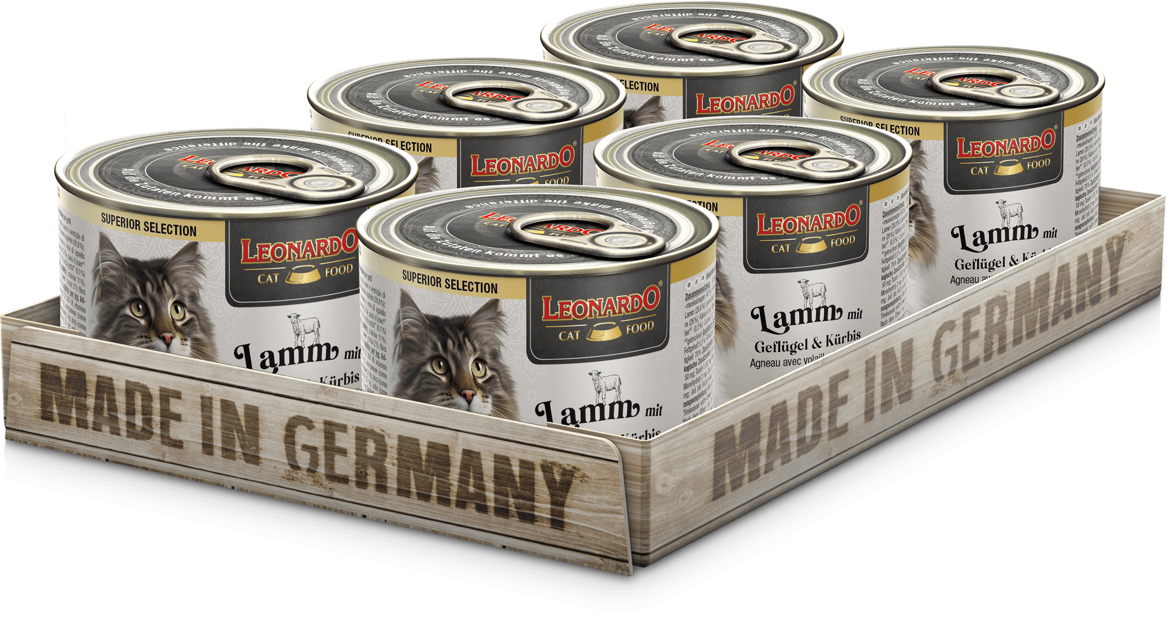 Leonardo Superior Selection Lam met gevogelte & pompoen