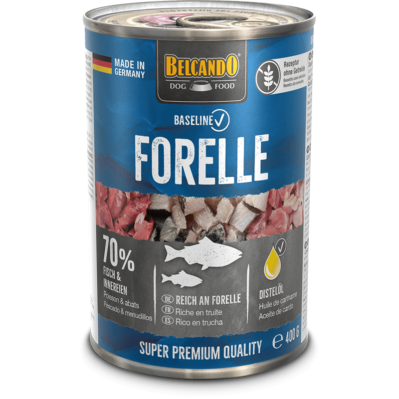 Belcando Baseline Forel 6 × 400 g, voorkant