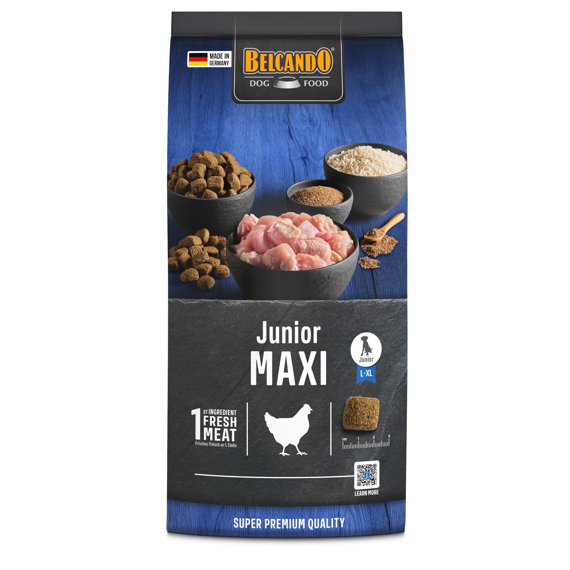Belcando Junior Maxi 1 kg, voorkant