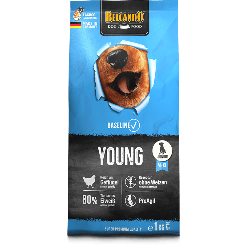 Belcando Baseline Young 1 kg, voorkant