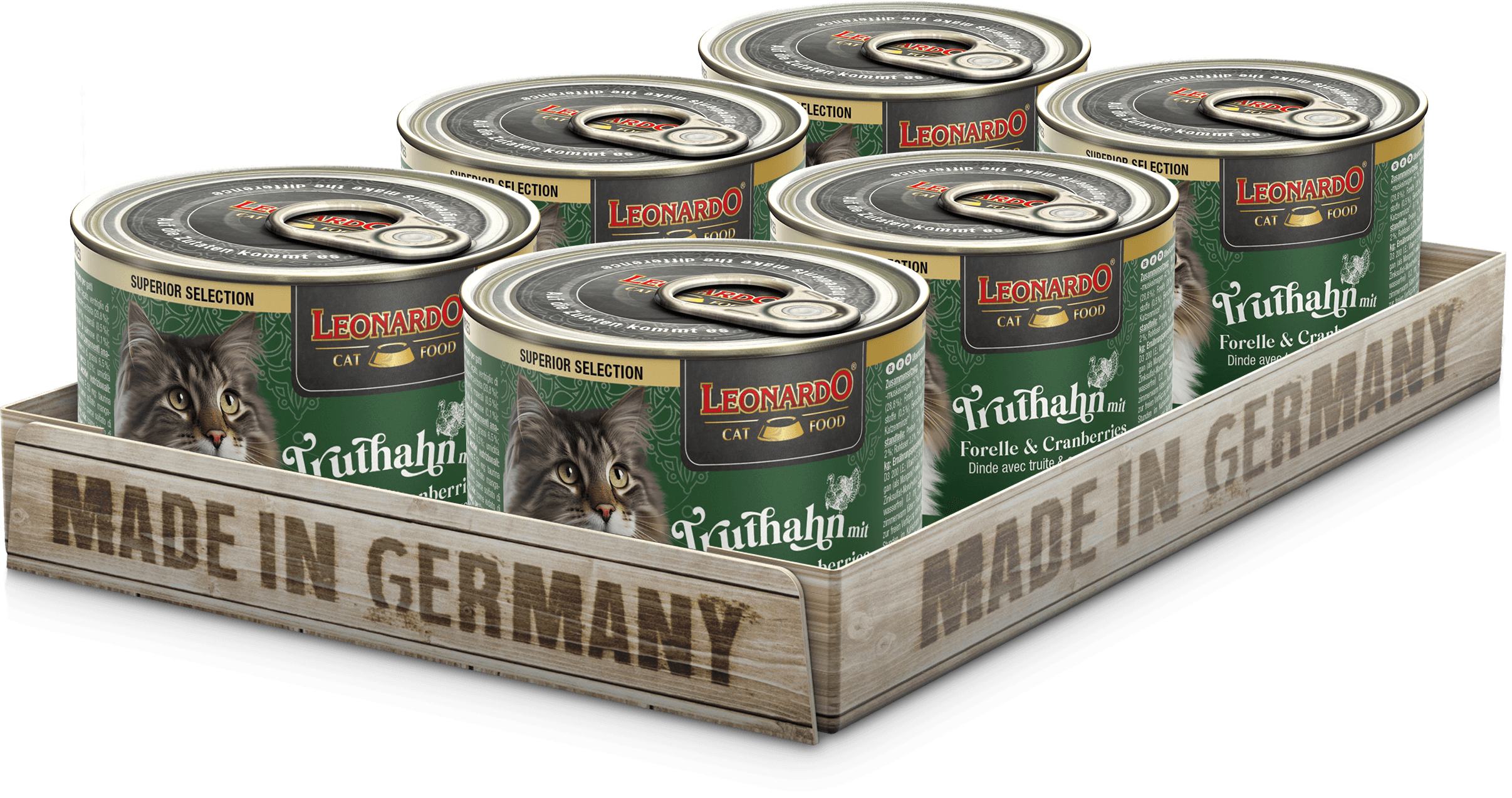 Leonardo Superior Selection Kalkoen met forel & cranberries